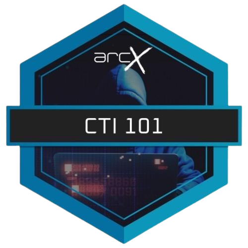 Badge certificazione arcX CTI 101